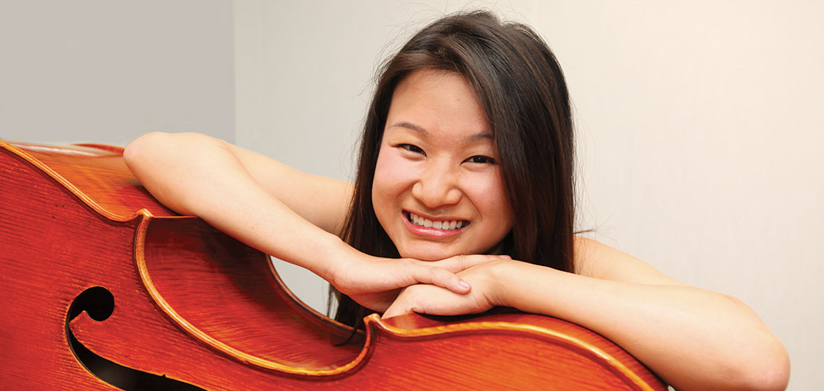 Lucy Zheng with chello