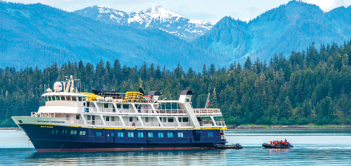 Cruise ship in Alaska