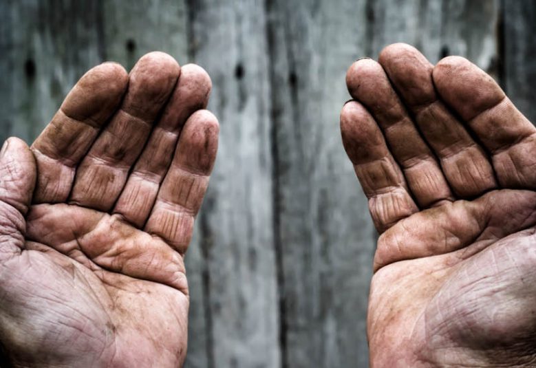 Aboriginal hands