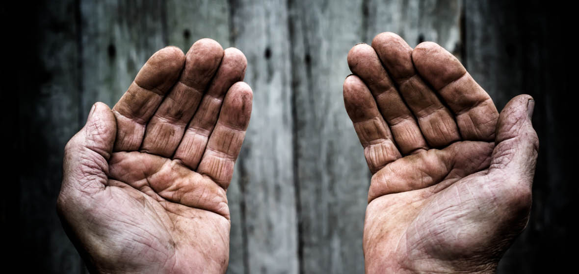 Aboriginal hands