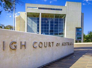 Exterior of High Court of Australia