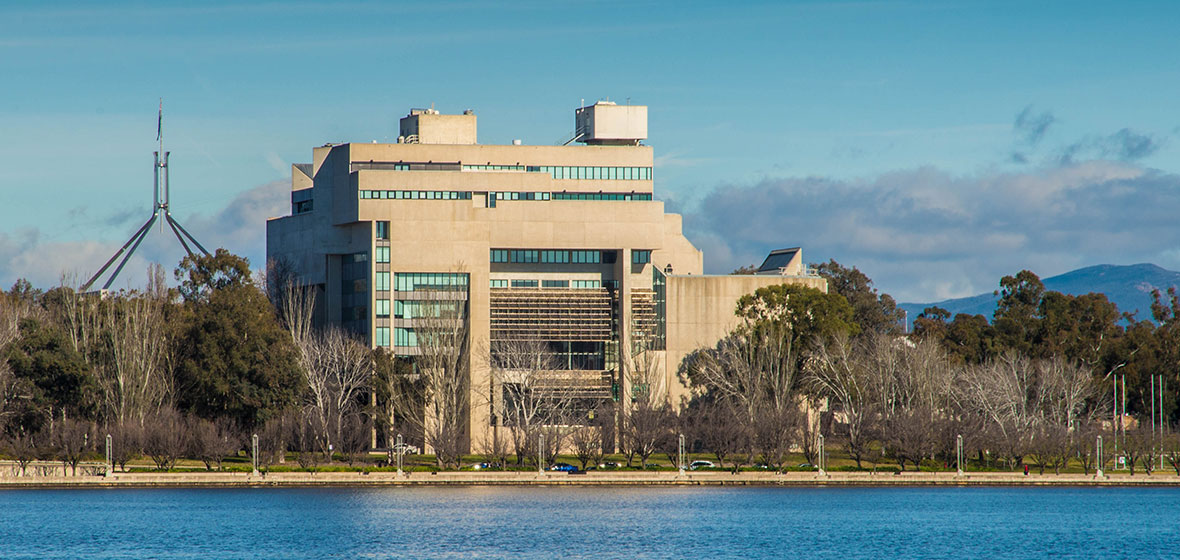 Exterior of High Court of Australia