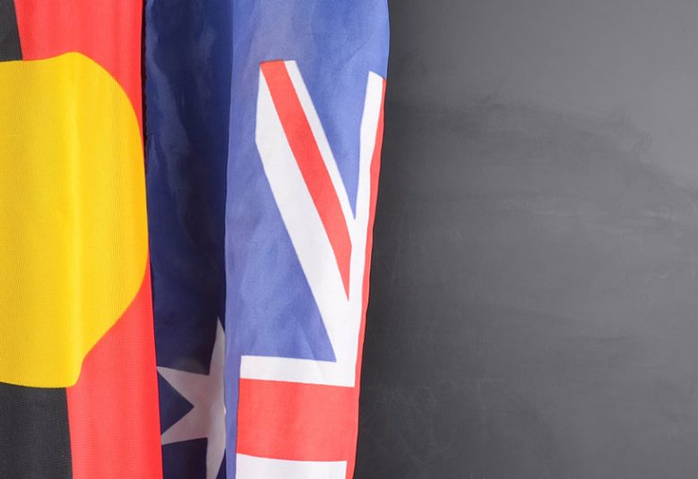 Aboriginal and Australian flag