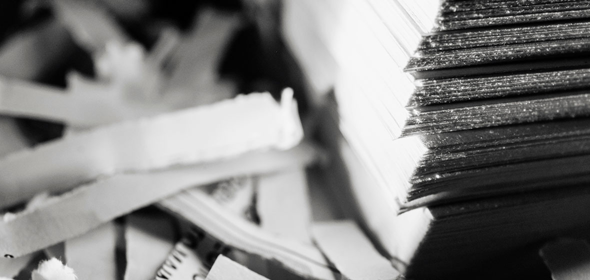 Shredded documents
