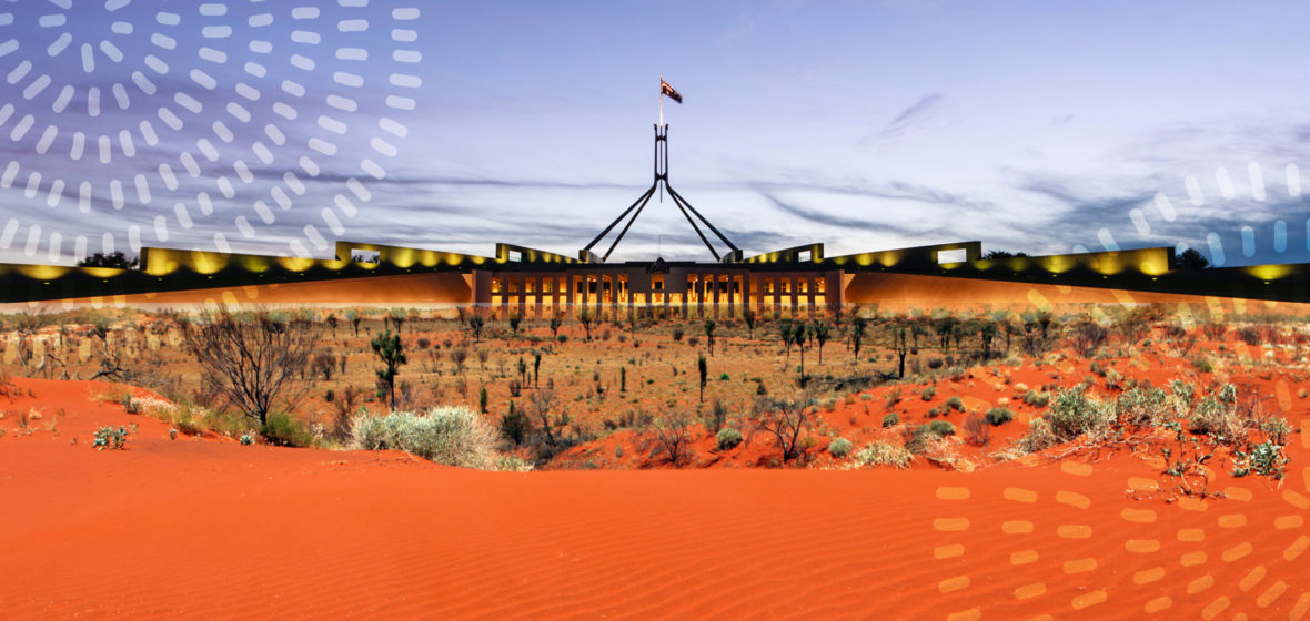 photo of Parliament House to show the Voice