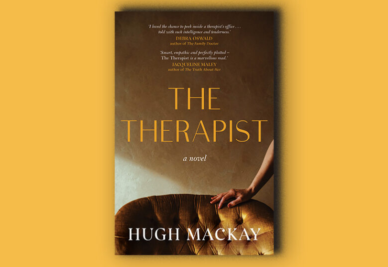 photo of the cover of the book The Therapist by Hugh Mackay