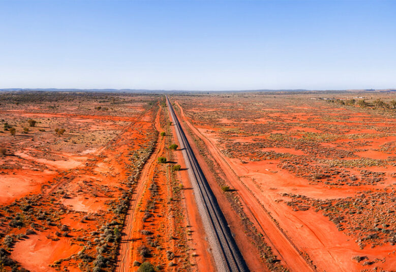 photo of road to Broken Hill